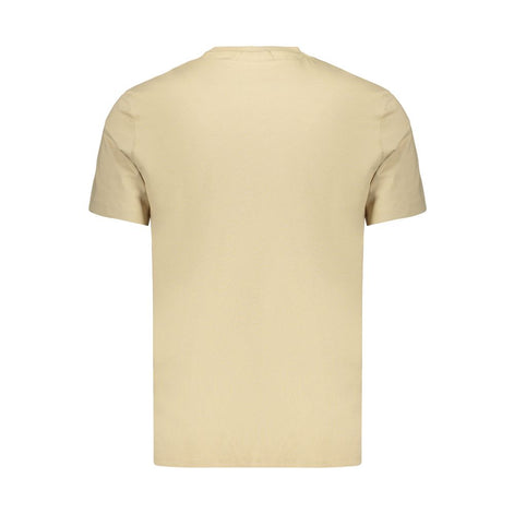 Calvin Klein Beige Cotton Men's T-Shirt