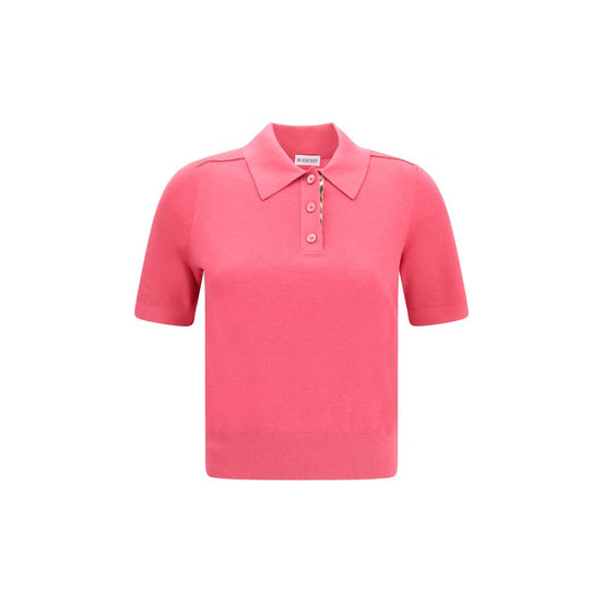 Burberry Multicolor Wool Oves Aries Polo Shirt
