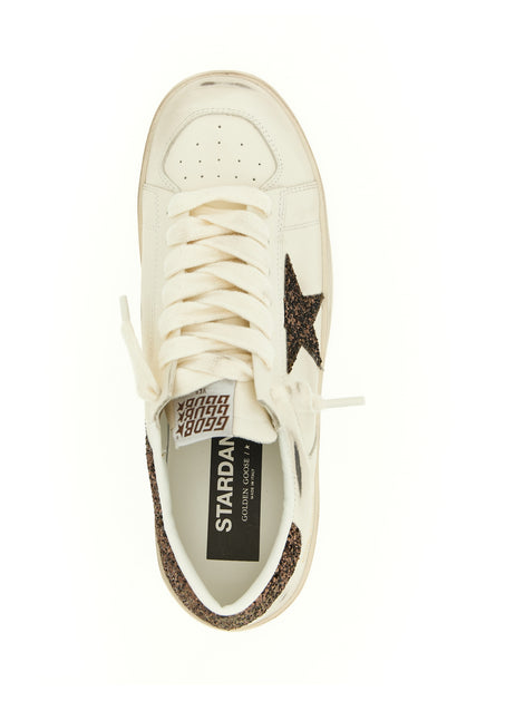 Golden Goose White Leather Low Top Sneakers