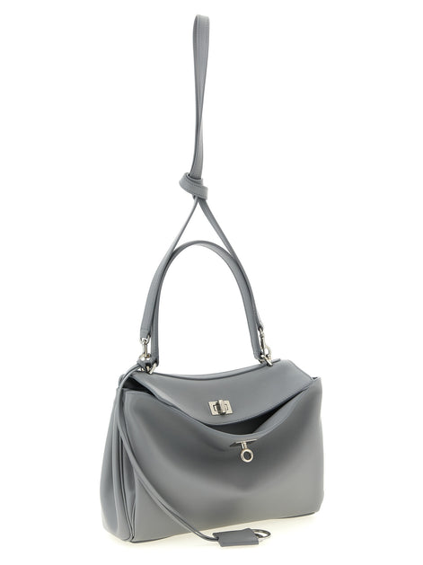 Balenciaga Gray Calfskin Handbag