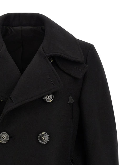 Dsquared² Black Wool Coat