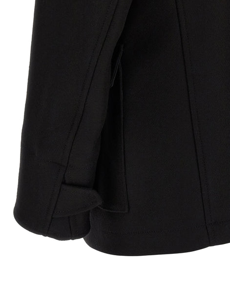 Dsquared² Black Wool Coat