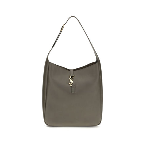 Saint Laurent Bicolor Calf Leather Bos Taurus Shoulder Bag