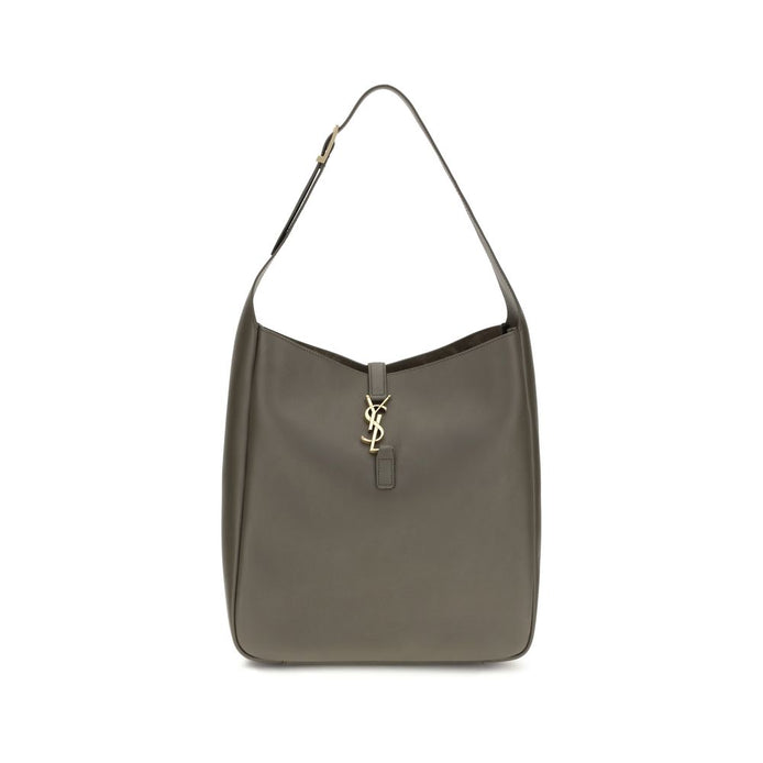 Saint Laurent Bicolor Calf Leather Bos Taurus Shoulder Bag