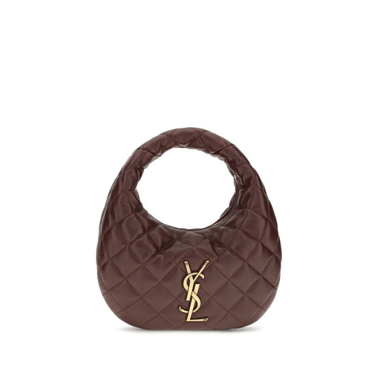 Saint Laurent Icarino Brown Lamb Handbag