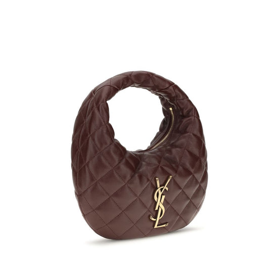 Saint Laurent Icarino Brown Lamb Handbag