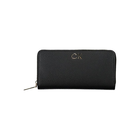 Calvin Klein Black Polyester Womens Wallet