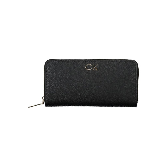 Calvin Klein Black Polyester Womens Wallet