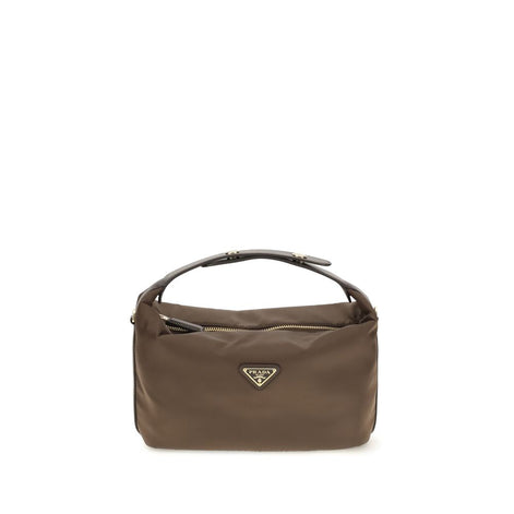 Prada Brown Recycled Polyamide Shoulder Bag