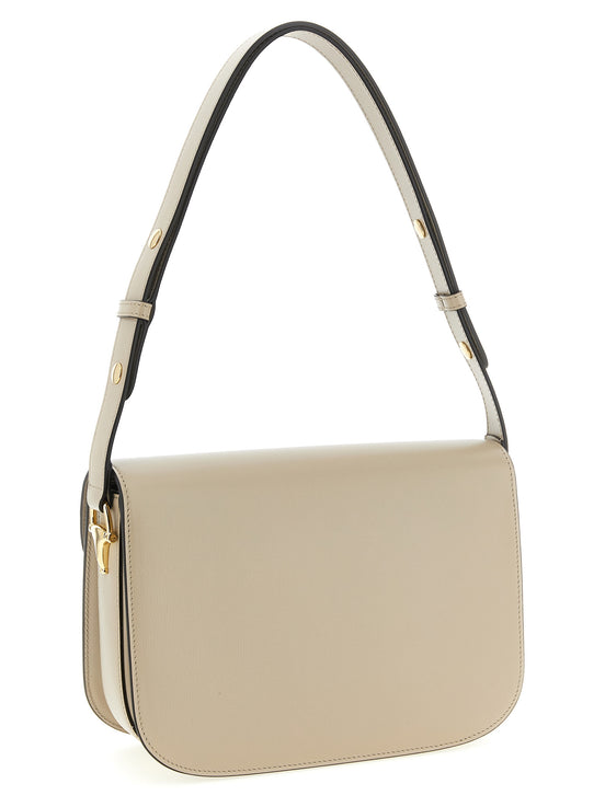 Gucci Horsebit 1955 medium Beige Calfskin Shoulder Bag