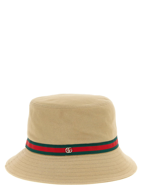 Gucci Beige Cotton Bucket Hat