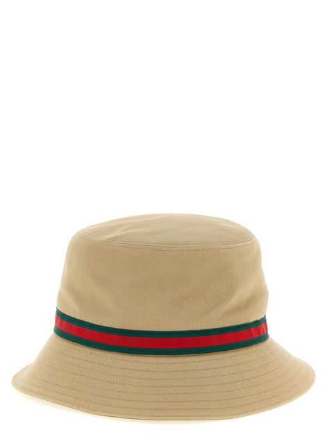 Gucci Beige Cotton Bucket Hat