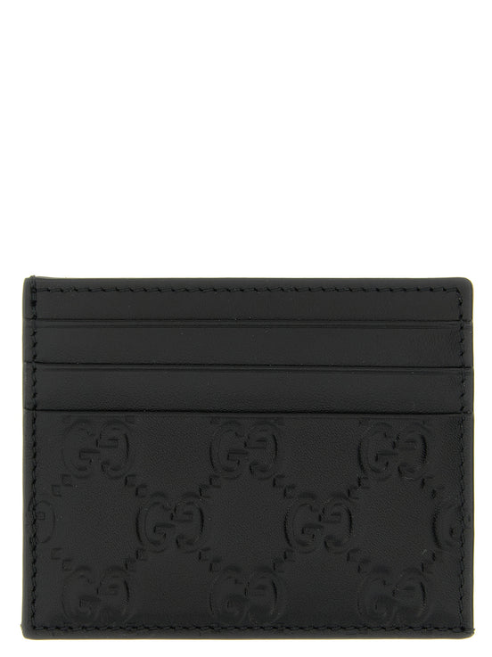 Gucci Black Calfskin Cardholder