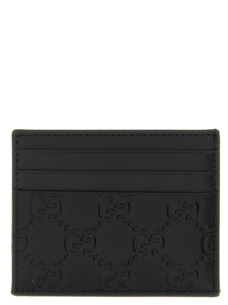 Gucci Black Calfskin Cardholder