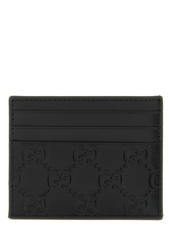 Gucci Black Calfskin Cardholder