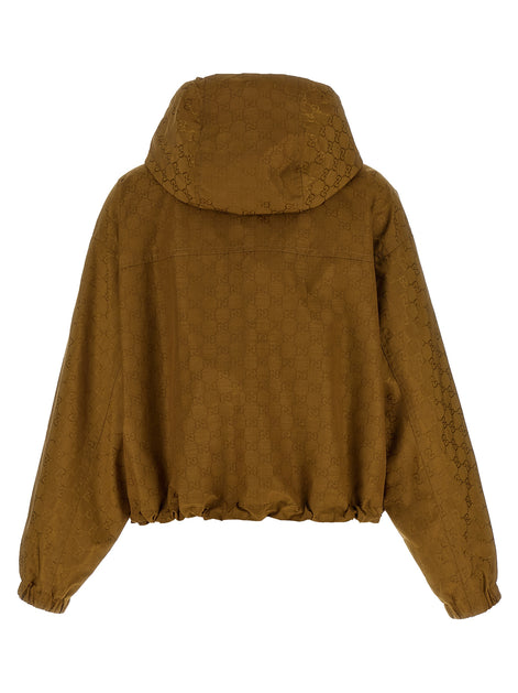 Gucci Bicolor Polyamide Shell Jacket