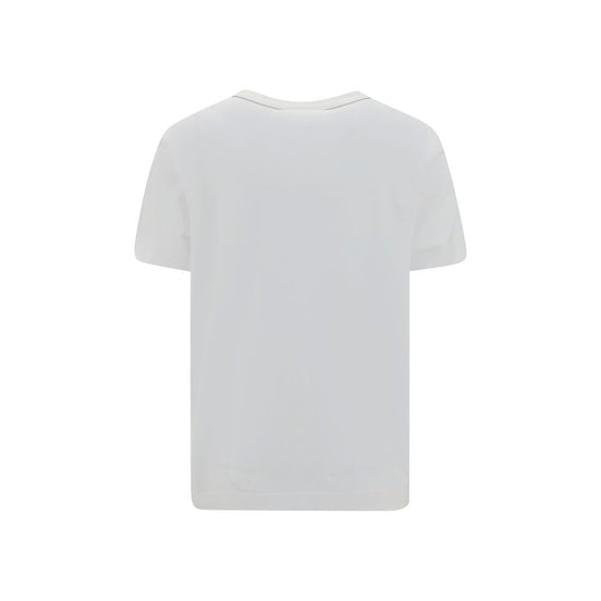 Brunello Cucinelli White Cotton T-Shirt