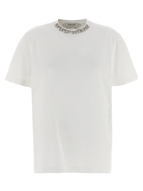 Golden Goose White Cotton T-Shirt
