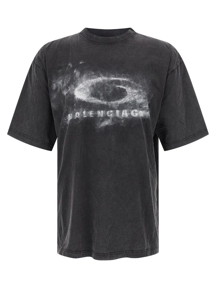 Balenciaga Bicolor Cotton T-Shirt