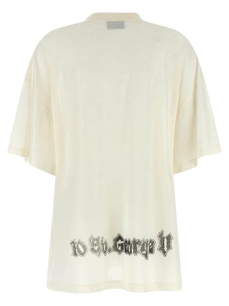 Balenciaga White Cotton T-Shirt