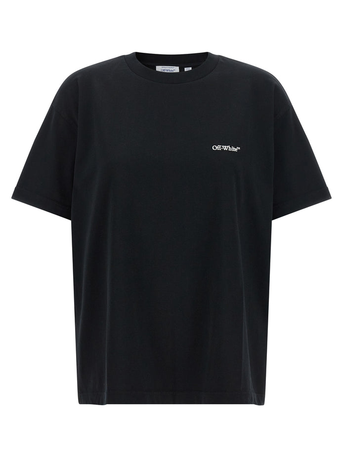 Off-White Black Cotton T-Shirt
