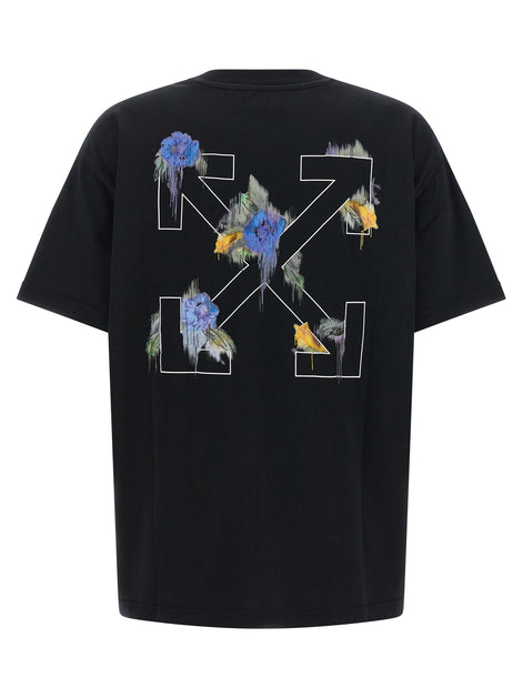 Off-White Black Cotton T-Shirt