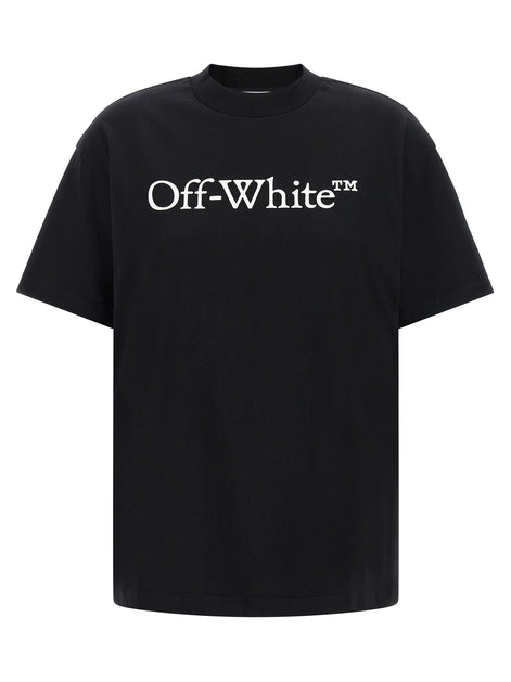 Off-White Black Cotton T-Shirt