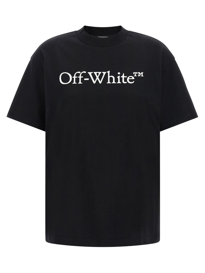 Off-White Black Cotton T-Shirt