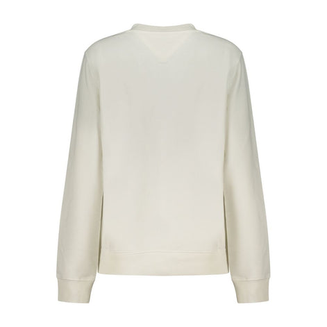Tommy Hilfiger Bianco Cotton Women's Sweatshirt