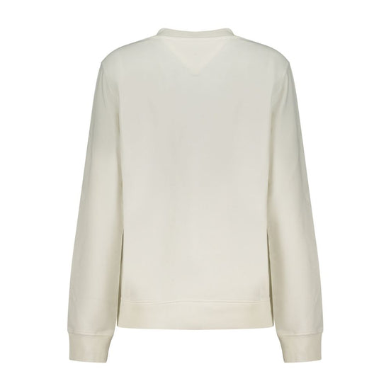 Tommy Hilfiger Bianco Cotton Women's Sweatshirt