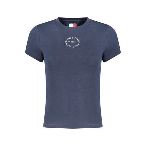 Tommy Hilfiger Blue Cotton Women's T-Shirt