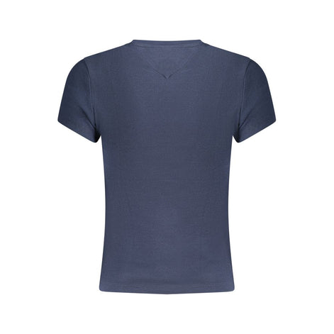 Tommy Hilfiger Blue Cotton Women's T-Shirt
