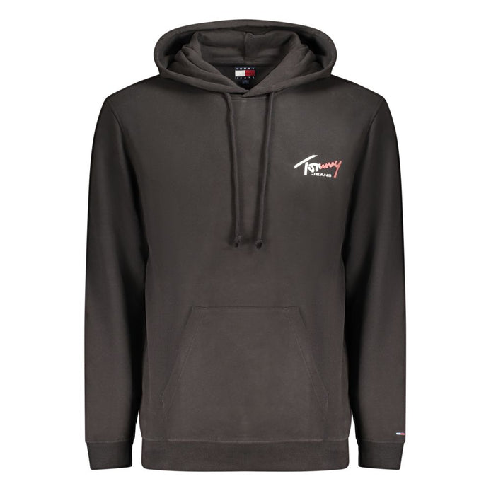 Tommy Hilfiger Black Cotton Men's Sweatshirt
