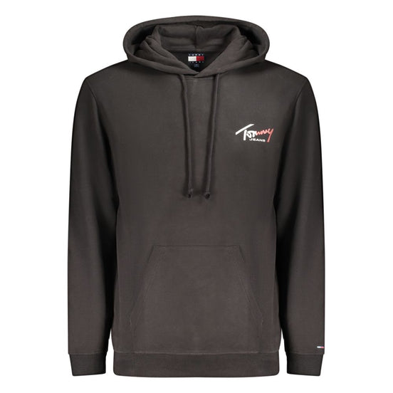Tommy Hilfiger Black Cotton Men's Sweatshirt