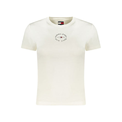 Tommy Hilfiger Bianco Cotton Women T-Shirt