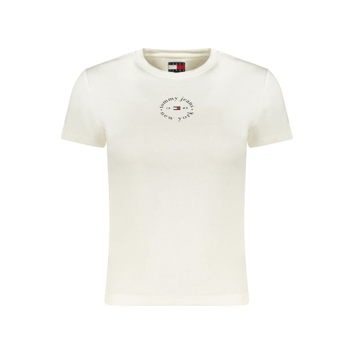 Tommy Hilfiger Bianco Cotton Women T-Shirt