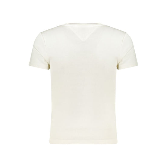 Tommy Hilfiger Bianco Cotton Women T-Shirt