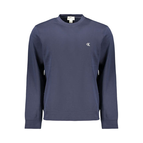 Calvin Klein Blue Cotton Men's Sweatshirt