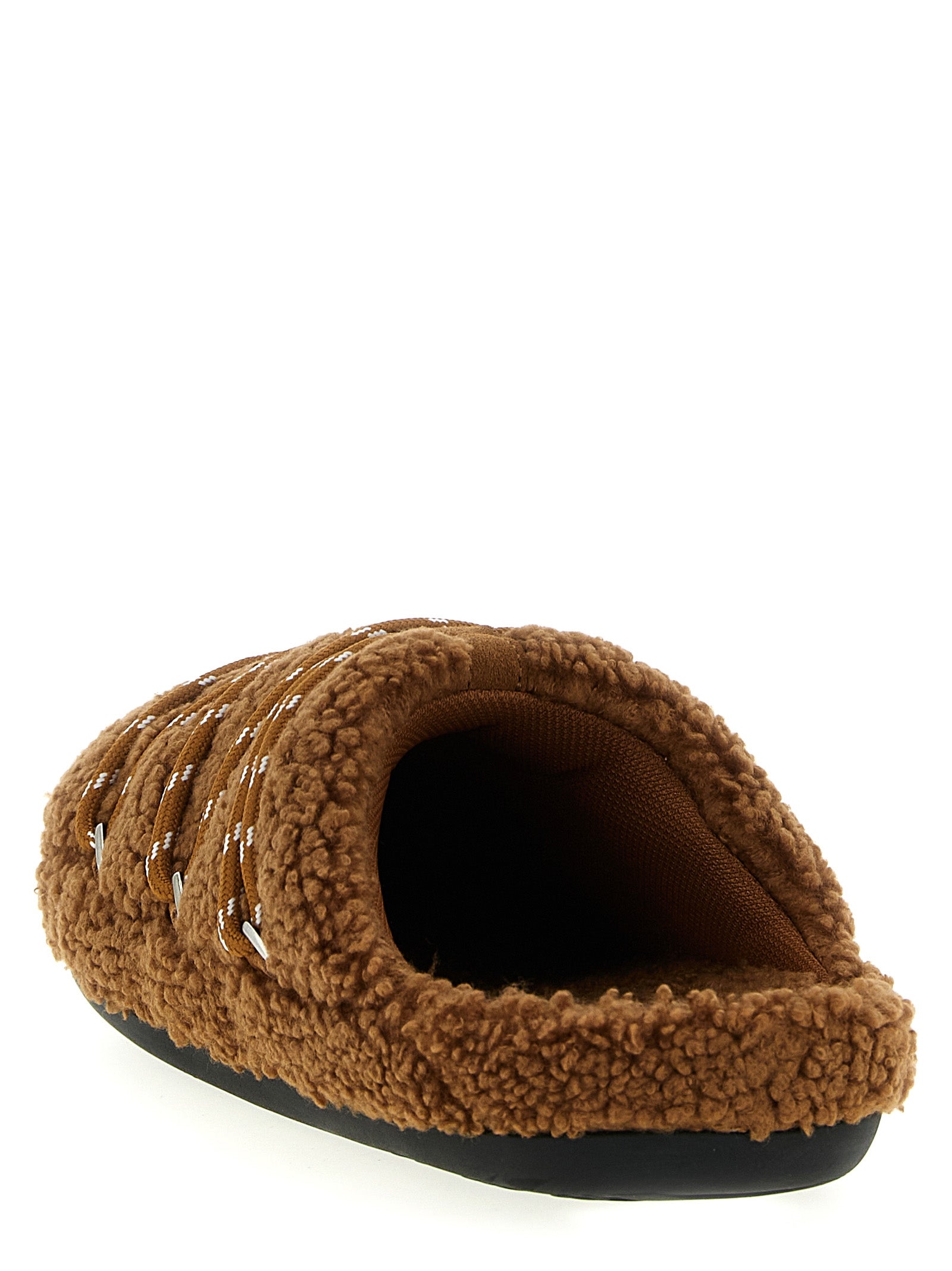 Moon Boot Brown Polyester Slippers