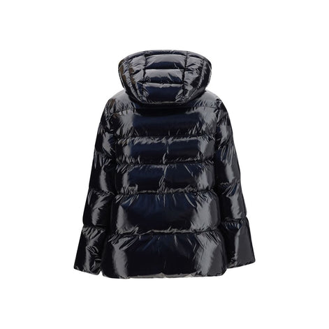 PINKO Black Polyamide Full-Length Jacket