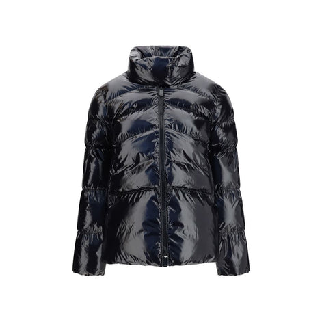 PINKO Black Polyamide Full-Length Jacket
