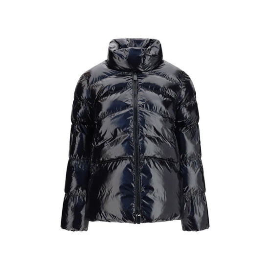 PINKO Black Polyamide Full-Length Jacket