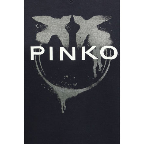 PINKO Black Cotton Sweatshirt