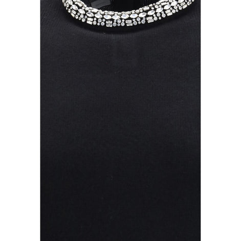 PINKO Black Wool Oves Aries Sweatshirt