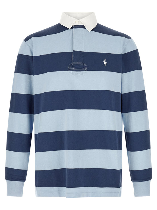 Polo Ralph Lauren Blue Cotton Polo Shirt