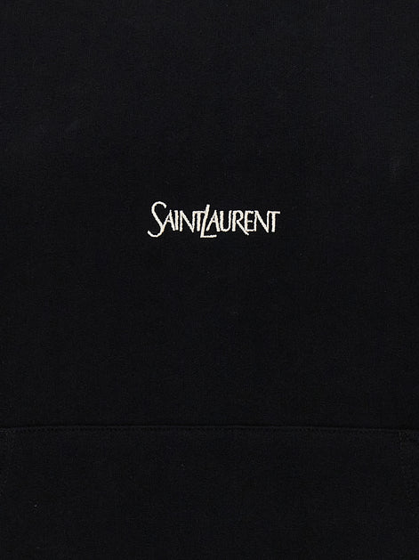 Saint Laurent Bicolor Cotton Sweatshirt