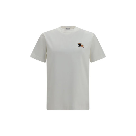 Burberry White Cotton T-Shirt