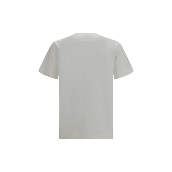 Burberry White Cotton T-Shirt