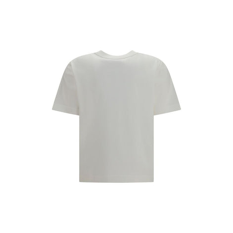 Burberry White Cotton T-Shirt