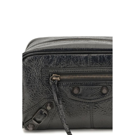 Balenciaga Black Lamb Ovis Aries Aries Wallet